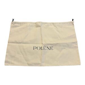 NEW Polene Dust Bag Drawstring  Logo Canvas 15"×22"